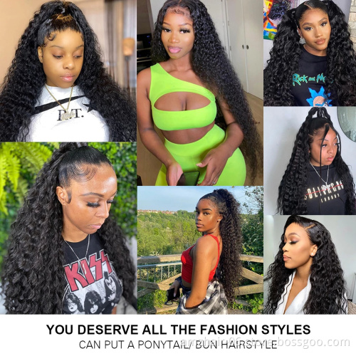Yeswigs Cheap Kinky Curly Hd Full Lace Front Wig Pre Plucked Brazilian Virgin Human Hair Transparent Lace Frontal Wig Vendor